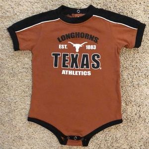Texas Longhorns onesie